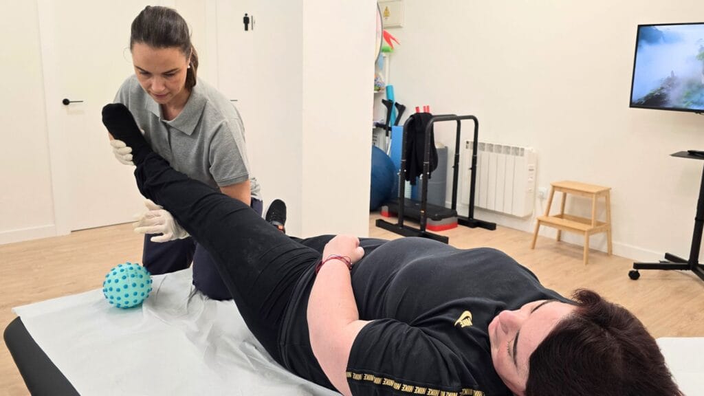 ictus rehabilitacion pierna gijon asturias