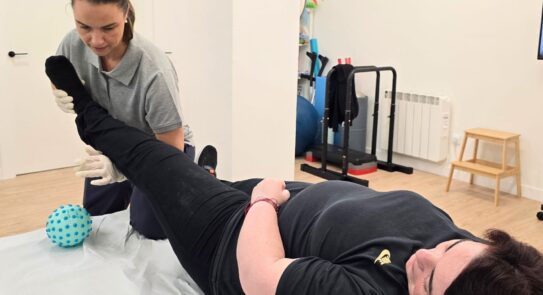 ictus rehabilitacion pierna gijon asturias